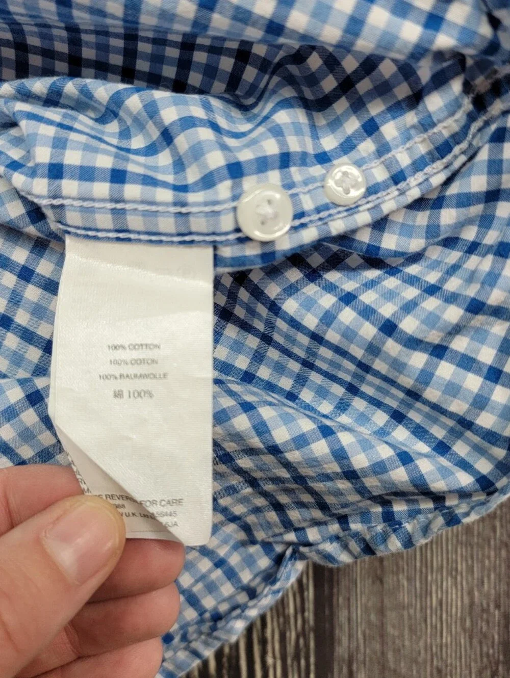 J. Crew Classic Cotton Plaid Button Down Shirt